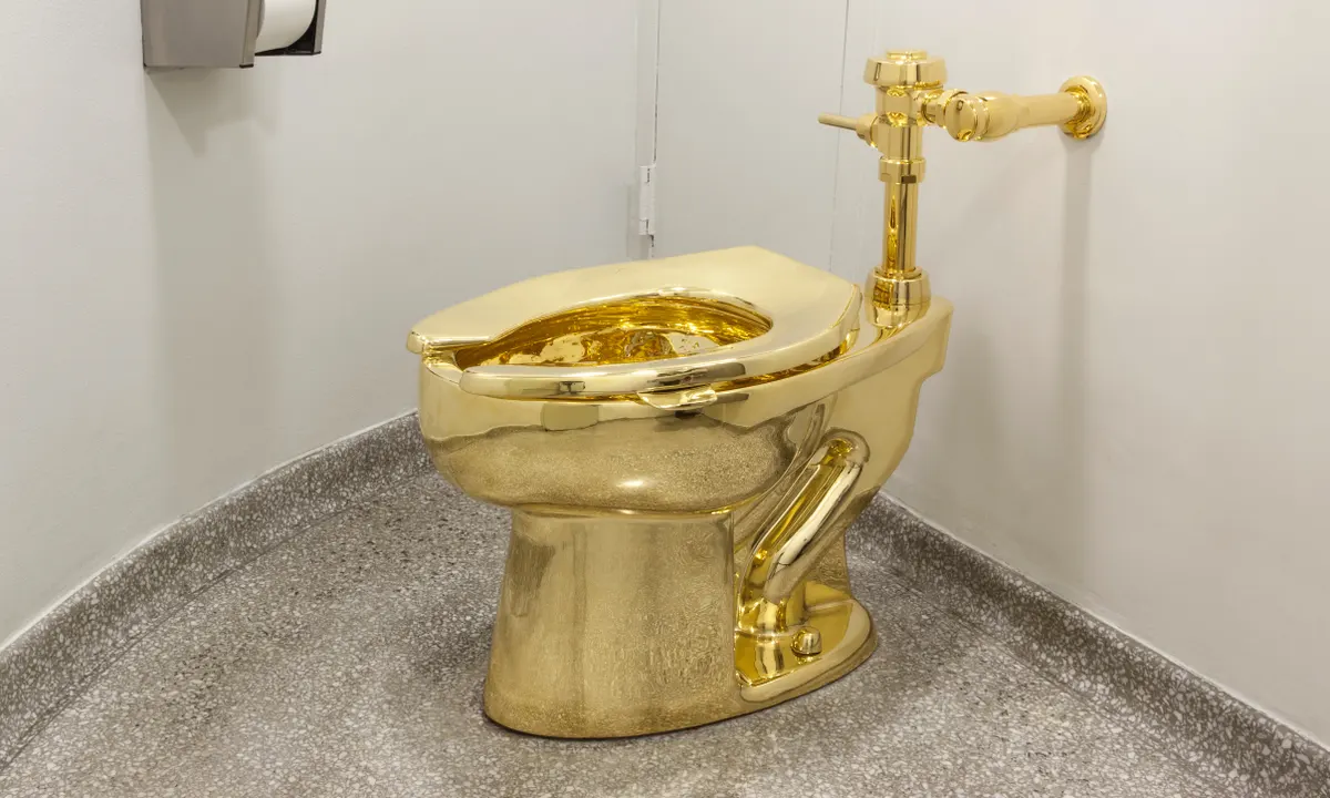Famous Presidents Who Owns Golden Toilet